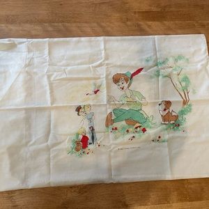 Vintage Peter Pan pillowcase